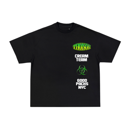 Thoison black logo tee